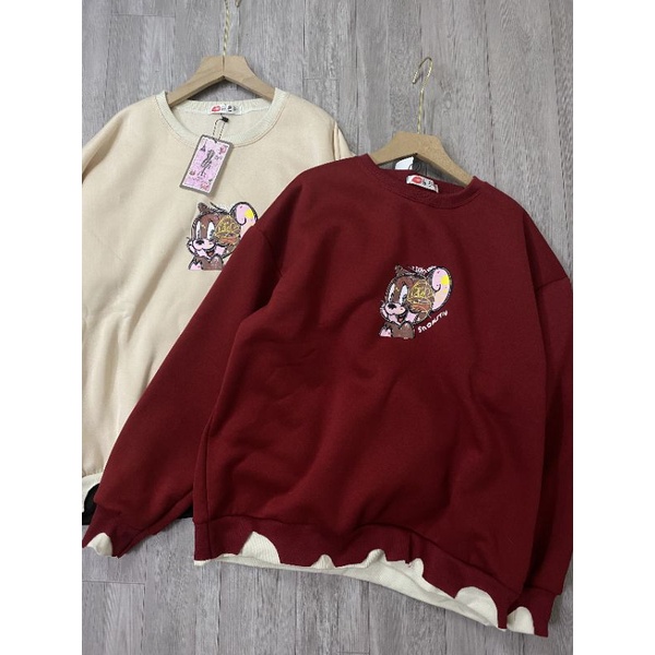 Áo Nỉ Bông Nữ Hình Mickey Dày Dặn - Hl | BigBuy360 - bigbuy360.vn