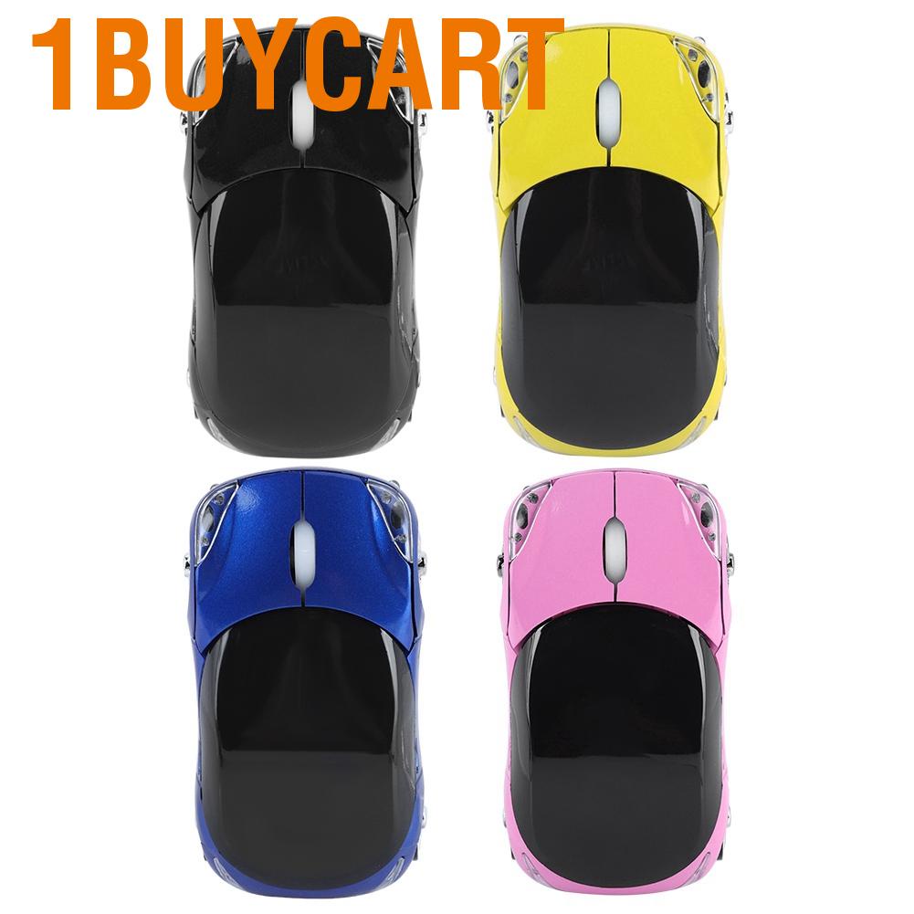 1buycart 2.4GHz Wireless Mouse USB Optical 1600DPI Mice for Tablet Laptop Computer PC MBS