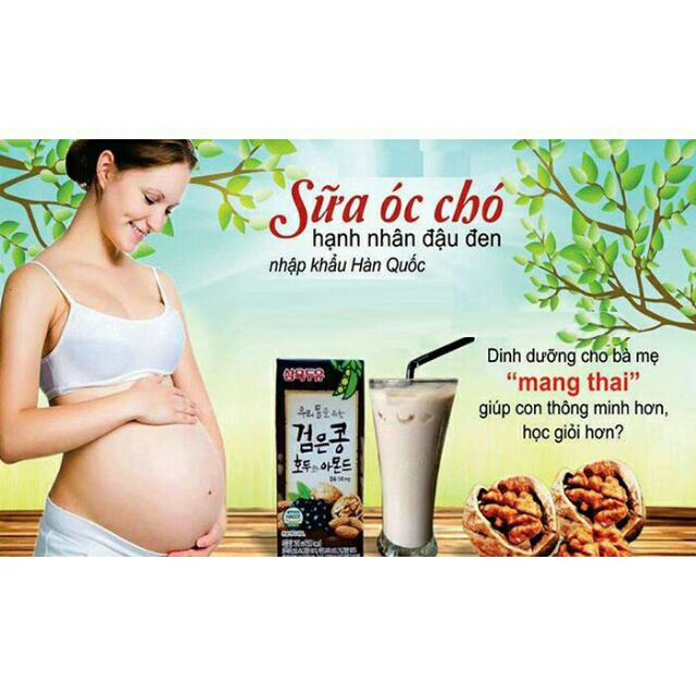 Sữa Óc Chó Hạnh Nhân Sahmyook 190Ml