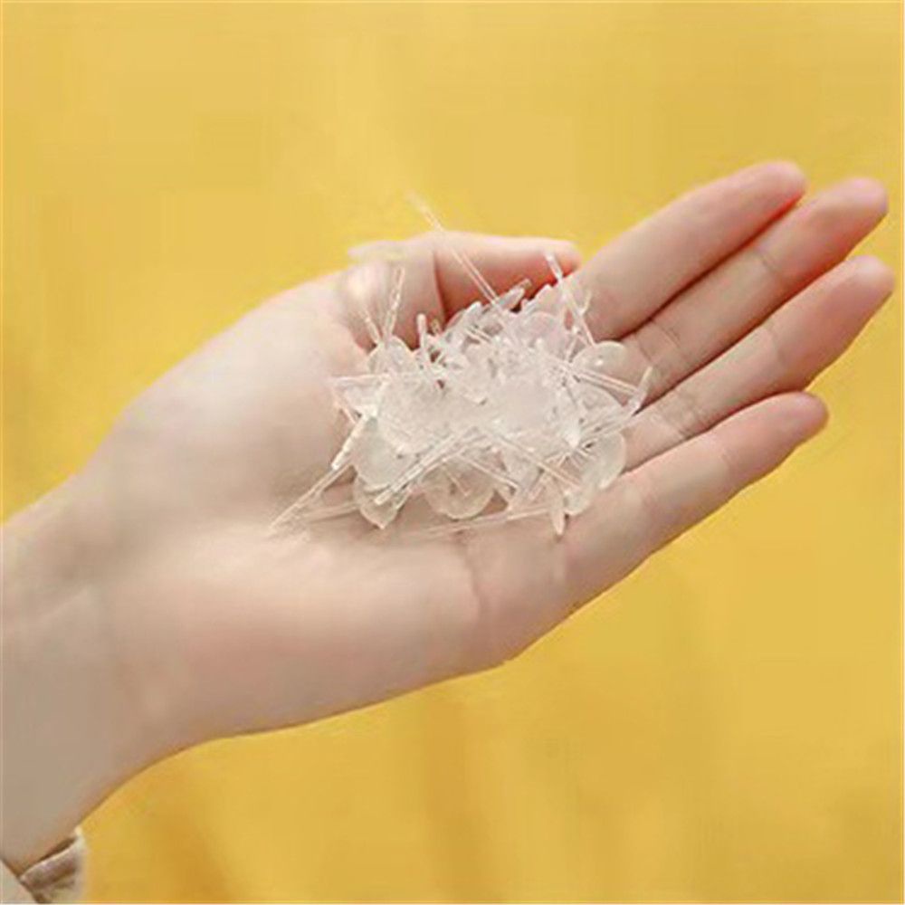 Set 10 kẹp nhựa cố định tấm trải giường chống trượt hình trái tim