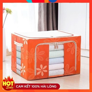 COMBO 2 Túi đựng đồ đa năng có khung sắt  [FREESHIP]