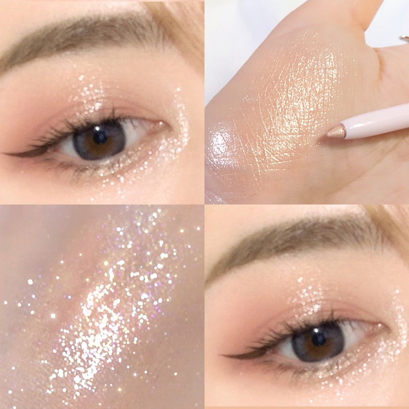 Phấn Mắt Dạng Thỏi Chống Nước Màu Bạc Tiện Dụng Chất Lượng Cao