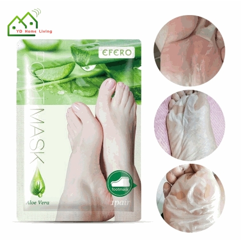 [Hàng mới về] Mặt nạ dưỡng ẩm tẩy tế bào chết làm mềm da chân tiện lợi