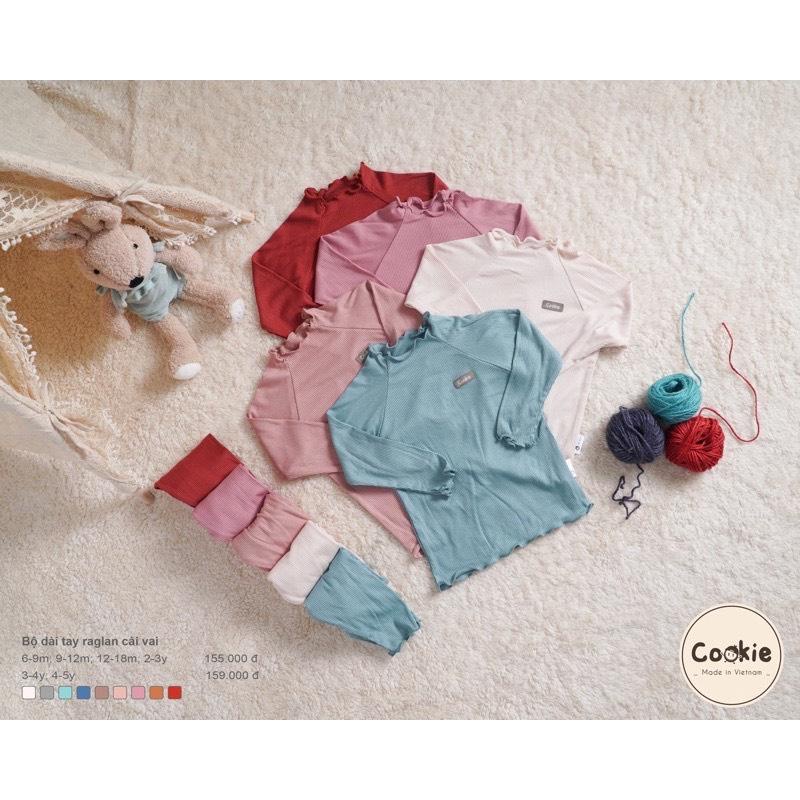 Bộ dài tay cuốn bèo Cookie - CO21072