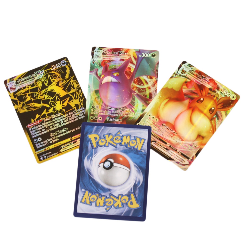 Bộ 100 Thẻ Bài Pokemon Phát Sáng