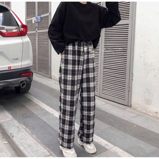 Quần thô kẻ CARO PANT