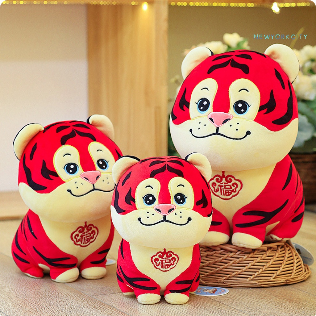 Thú nhồi bông hình con hổ năm mới năm mới 2022