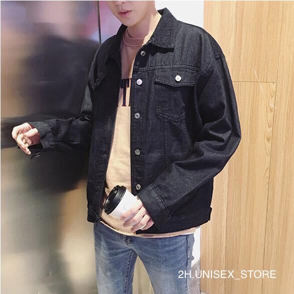 ÁO KHOÁC JEAN KAKI NAM NỮ UNISEX FROM ĐẸP CHUẨN 2H.UNISEX_STORE