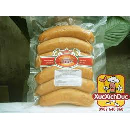 XÚC XÍCH SÀI GÒN 80GR – SMOKED SAIGONESE SAUSAGE ( 500G /GÓI)