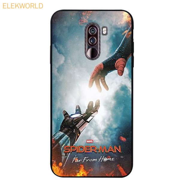 Ốp điện thoại TPU dẻo họa tiết bàn tay Spiderman độc đáo cho XIAOMI MI A2 6X 8 9 SE POCOPHONE F1 LITE