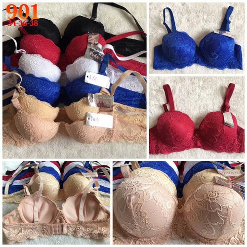Áo ngực  chất cotton Ren đệm mỏng - ảnh thật sản phẩm