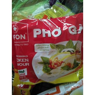 Combo 5 Phở bò, gà Vifon 65g
