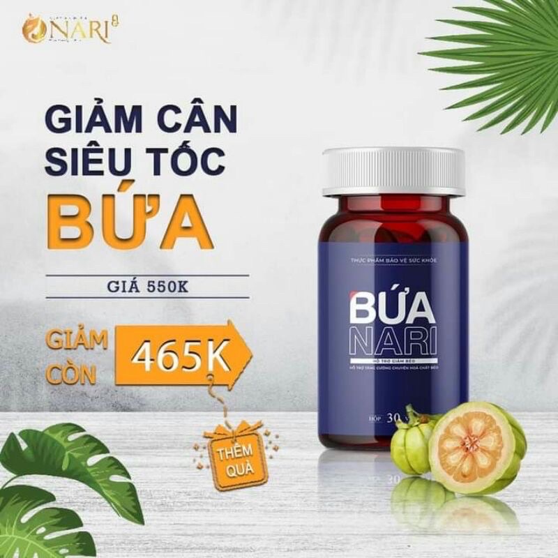 Hô Trợ Giảm Béo Bứa NARI