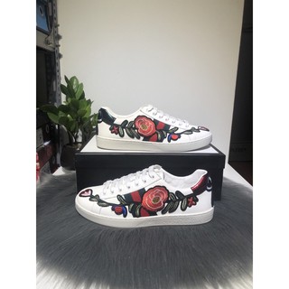 giày cao cấp hoạ tiết thêu hoa full-pkien ctshop2019