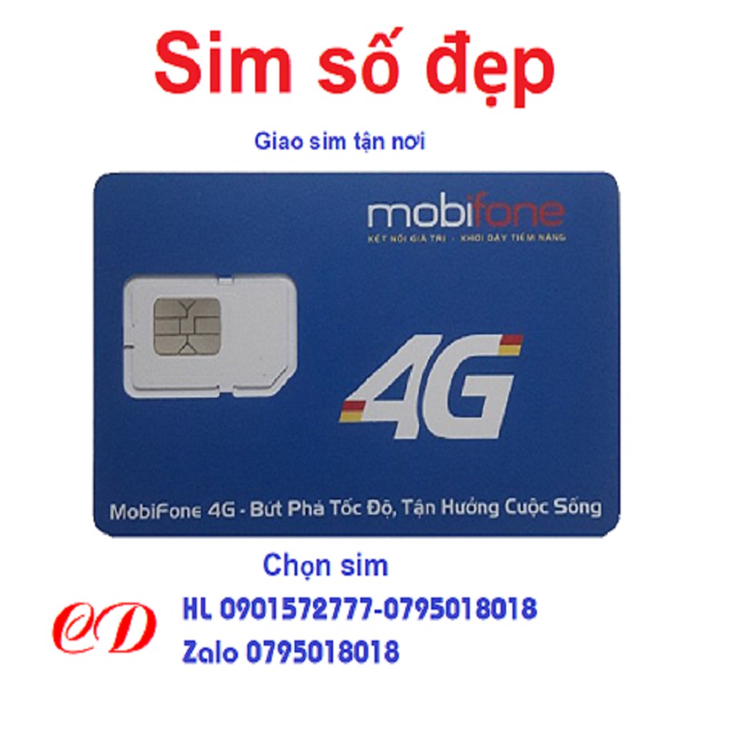 SIM MOBIFONE DỀ NHỚ TRẢ TRƯỚC 250K-CK