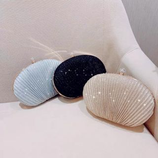 Clutch đi tiệc -Bóp ví cầm tay nhũ kim tuyến   cao cấp mãv24
