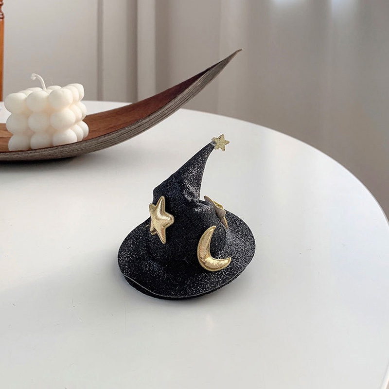 Kẹp tóc hình nón phù thủy