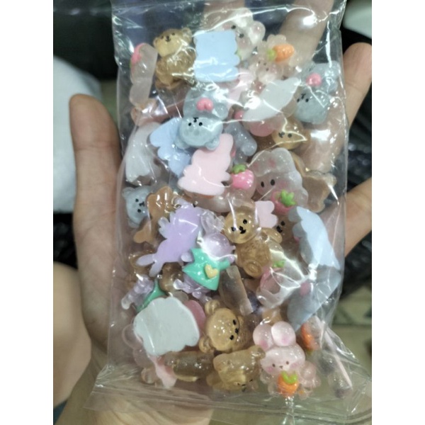 Túi 50 miếng dán nhựa hoạt hình