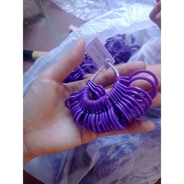 Vòng Đo Size Nhẫn Nhựa