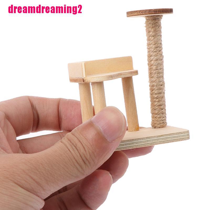 Mô Hình Khung Gỗ Đồ Chơi Cho Nhà Búp Bê Tỉ Lệ 1: 12