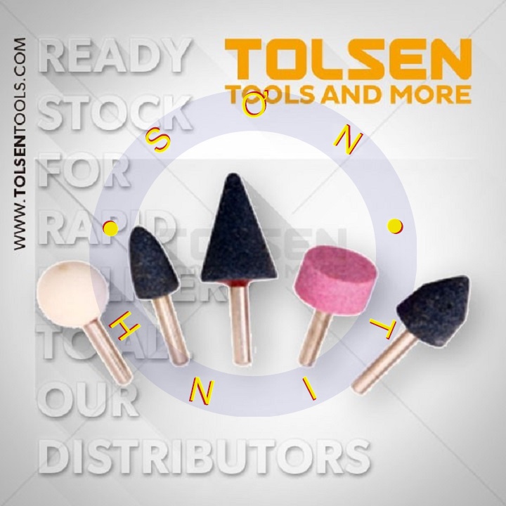 Bộ 5 mũi đá mài Tolsen 77110