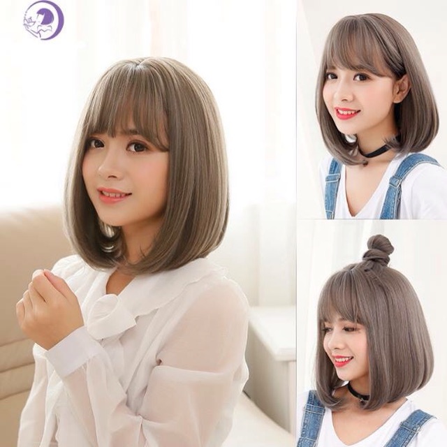 Tóc giả ngắn cá tính