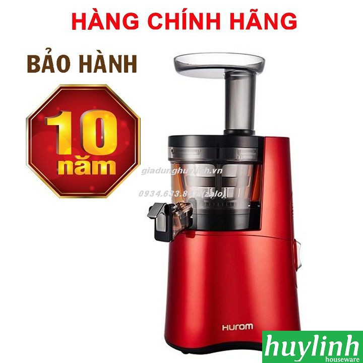 [Mã ELHAMS5 giảm 6% đơn 300K] Máy ép chậm Hàn Quốc Hurom H-AA-RBE17 - Màu Đỏ