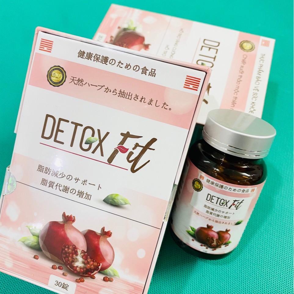 Giảm Cân DETOX FIT Chuyển Hóa Chất Béo Bảo Vệ Sức Khỏe