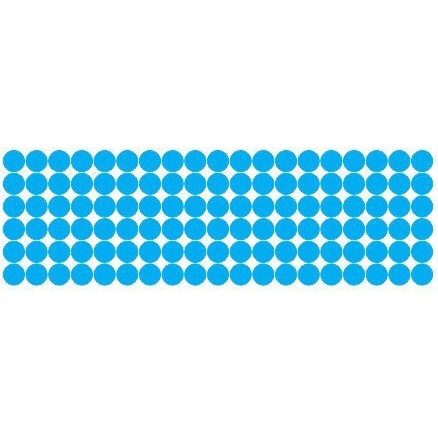 500 tem dán lỗi tem tròn mầu chất liệu decal