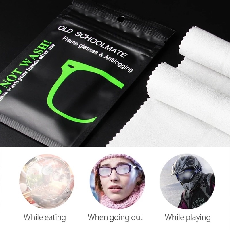 Khăn Lau Kính Chống Sương Mù Bằng Vải Vi Sợi