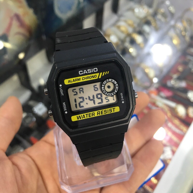 [ GIÁ SỐC ] Đồng hồ điện tử Nam Nữ dây cao su F-94W -1DG | BigBuy360 - bigbuy360.vn