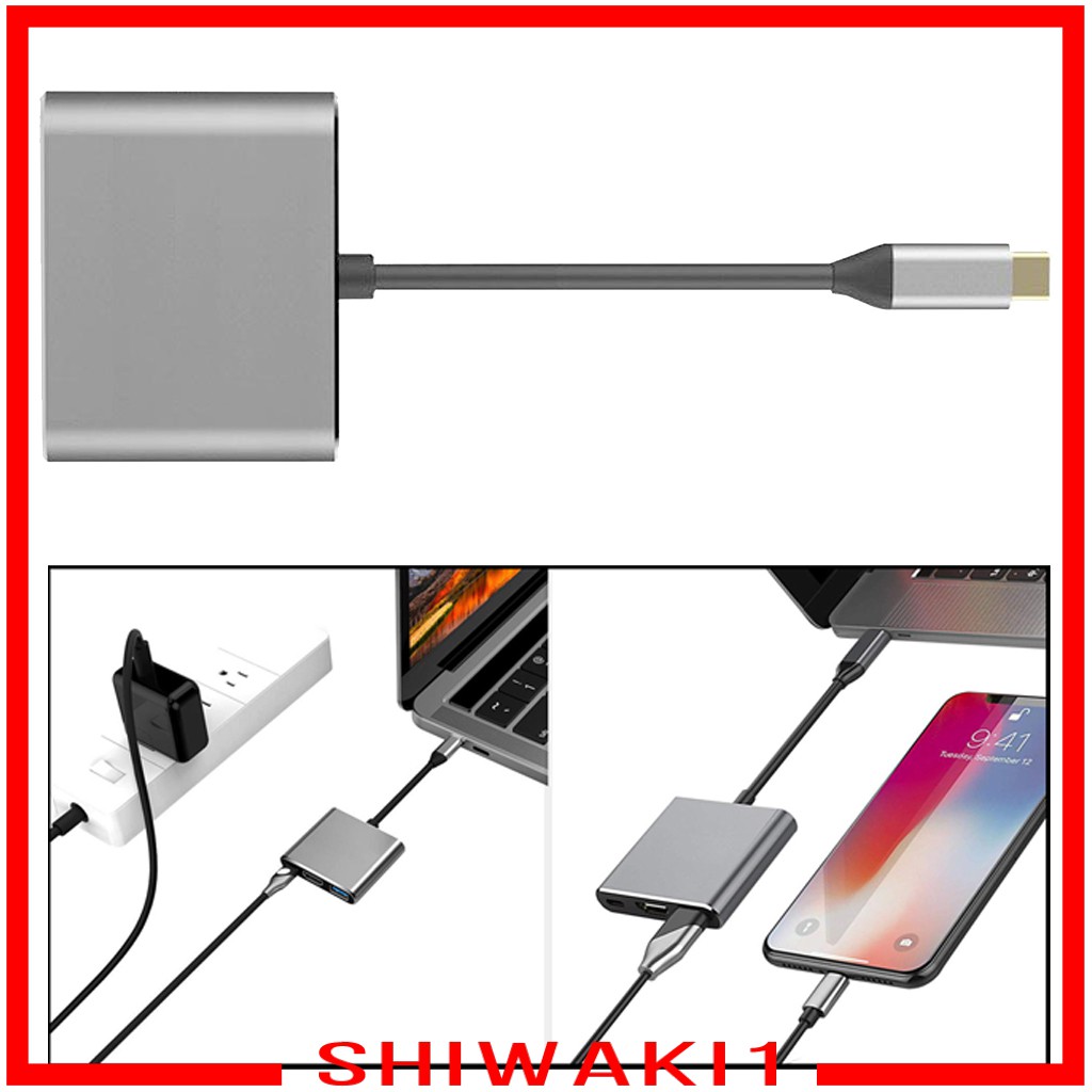 Dây Cáp Chuyển Đổi Type C Sang Hdmi Type-C Usb 3.0 Cho Macbook Pro Ipad Pro