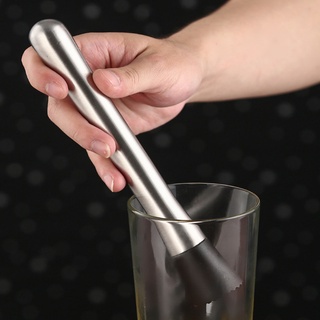 Chày Bar Dầm Pha Chế Inox 304 Đầu Nhựa Cao Cấp