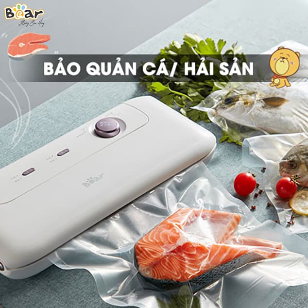 Máy hút chân không thực phẩm Bear VS-B01V1 - Bear FKJ-A01F1