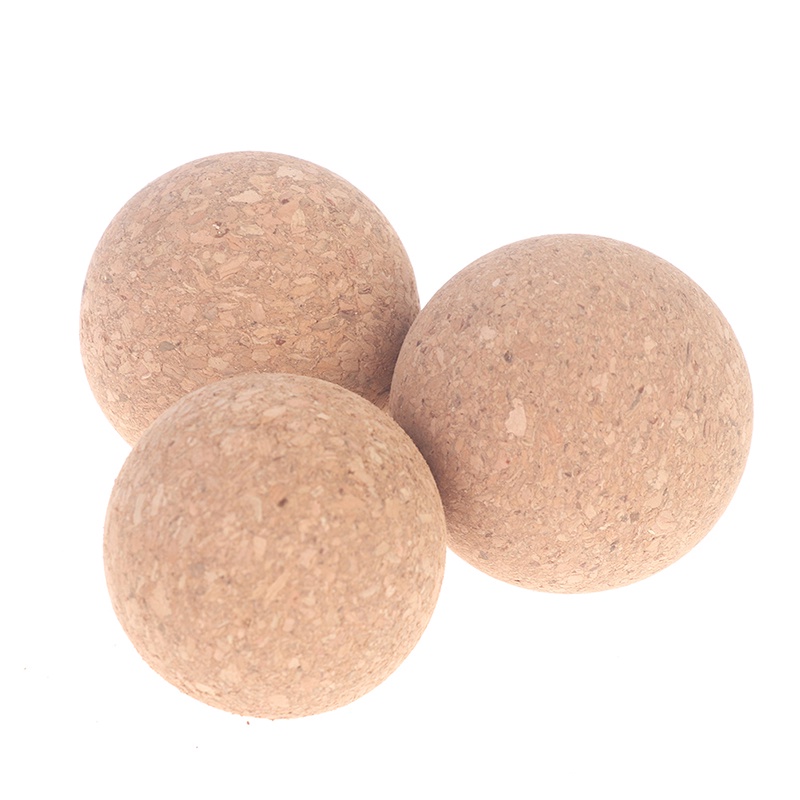 Bộ 2 Nút Bần Gỗ Tròn 55 / 61mm Trang Trí Chai Rượu Vang