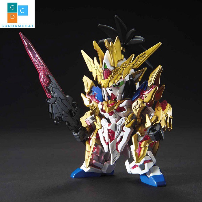 Mô hình lắp ráp Gundam Bandai SD Liu Bei Unicorn Gundam Lưu Bị 01 - GDC