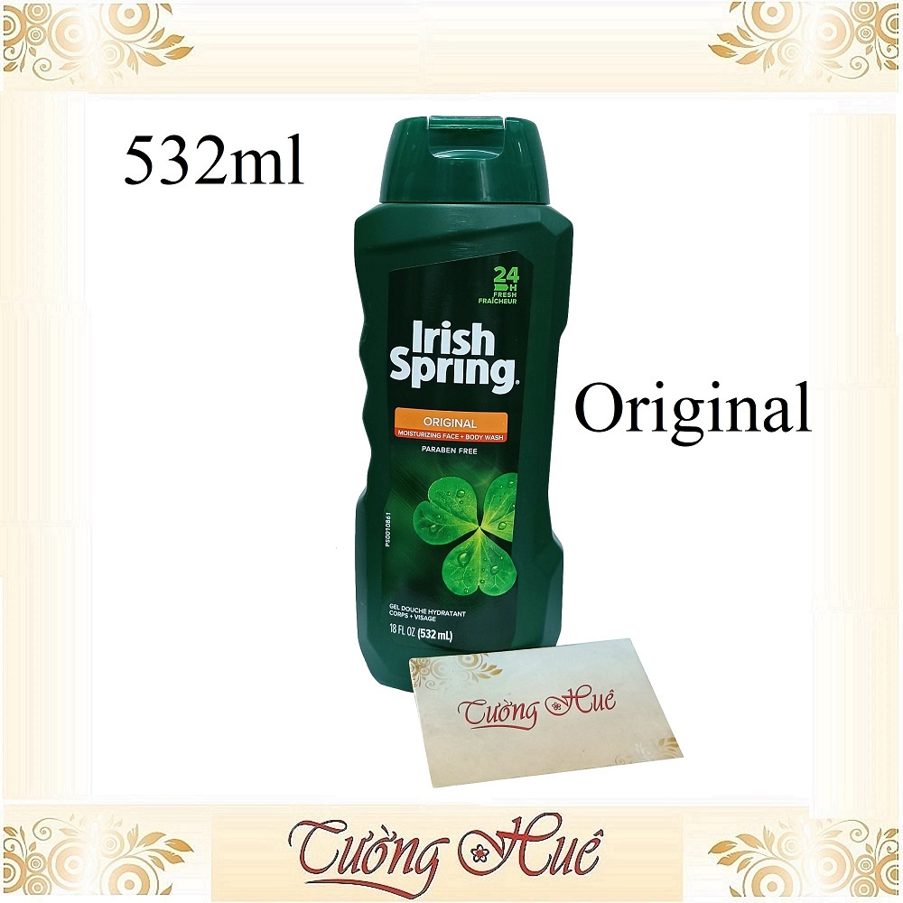 Sữa Tắm Irish Spring Dành Cho Nam - 532ml