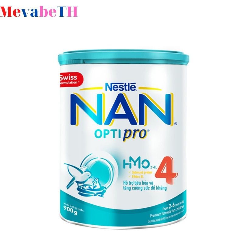 Sữa NAN HMO Optipro số 4 - 900g (2-6Y)[hàng mới]