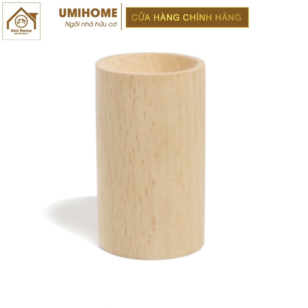 Trụ gỗ khuếch tán tinh dầu UMIHOME chất liệu gỗ Phong tự nhiên