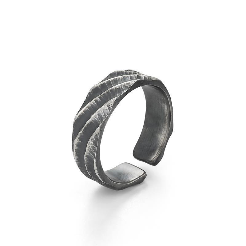 Nhẫn Nam TITAN Đơn giản Cá tính mạnh Làm như cũ Cổ điển Làm bằng tay Thiết kế ban đầu NH-233