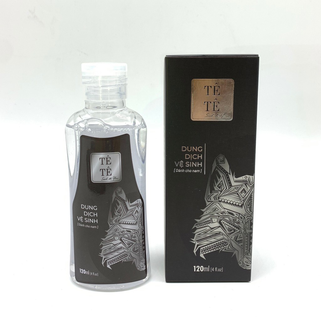 Dung dịch vệ sinh Nam Tê Tê Men 120ml - sạch sẽ, khô ráo, hết ngứa làm sáng an toàn cho vùng da nhạy cảm