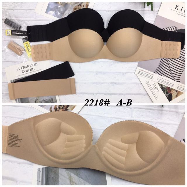 Áo không dây có bàn tay nâng ngực 2218