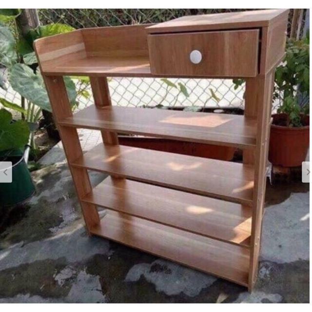 Tủ giày gỗ 4 tầng đa năng gỗ ép cao cấp [CÓ SẴN]
