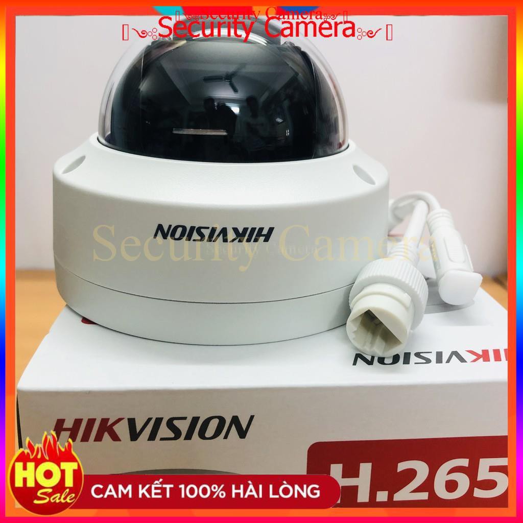 Trọn Bộ Camera IP POE 2MP HIKVISION Chính Hãng (FULL Phụ kiện Lắp Đặt), Ổ Cứng Tùy Chọn