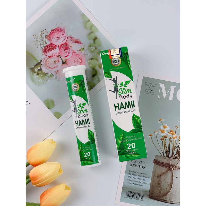 [QC Cenly Shop] Giảm cân Slim Hami thế hệ mới Chính Hãng Sunite - Hộp 20 Viên Sủi, Sản phẩm không phải là thuốc