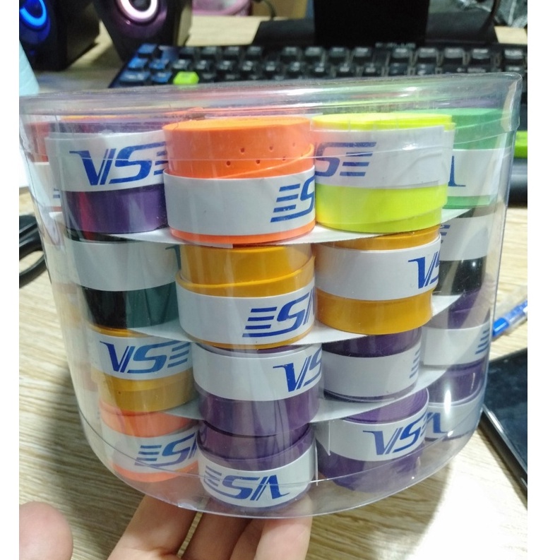 Combo 10 chiếc Quấn Cán, Cuốn Cán Vợt Tennis Và Vợt Cầu Lông Chống Trơn