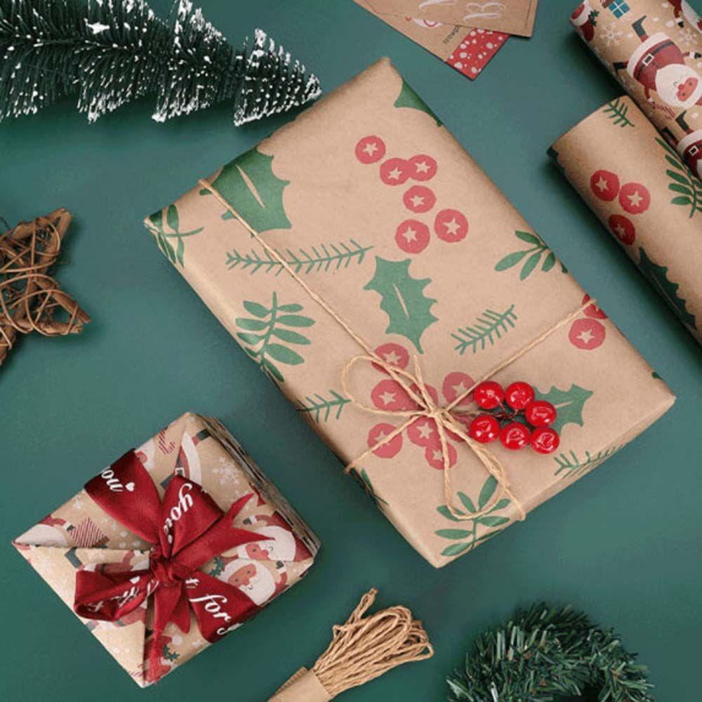 Giấy Gói Quà Giáng Sinh / Năm Mới DIY