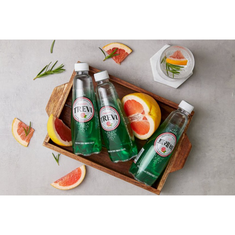 [LOTTE] NGK TREVI KHÔNG ĐƯỜNG HƯƠNG BƯỞI 500ml - [롯데] 트레비 자몽 500ML