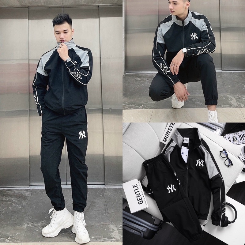 ❤️FREESHIP❤️ Bộ Thể Thao Gió 2 lớp NY dư xịn chuẩn hãng