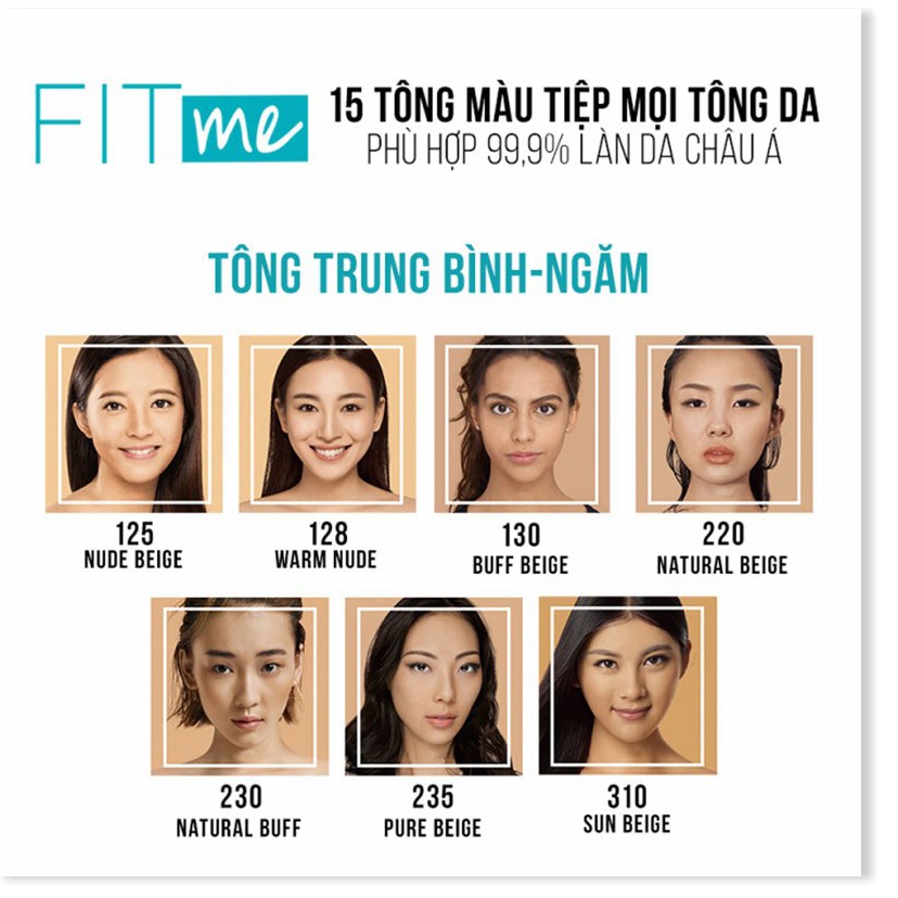 [Mã giảm giá sỉ mỹ phẩm chính hãng] Kem Nền Maybelline Mịn Nhẹ Kiềm Dầu Chống Nắng Matte Poreless Foundation SPF 22 30ml